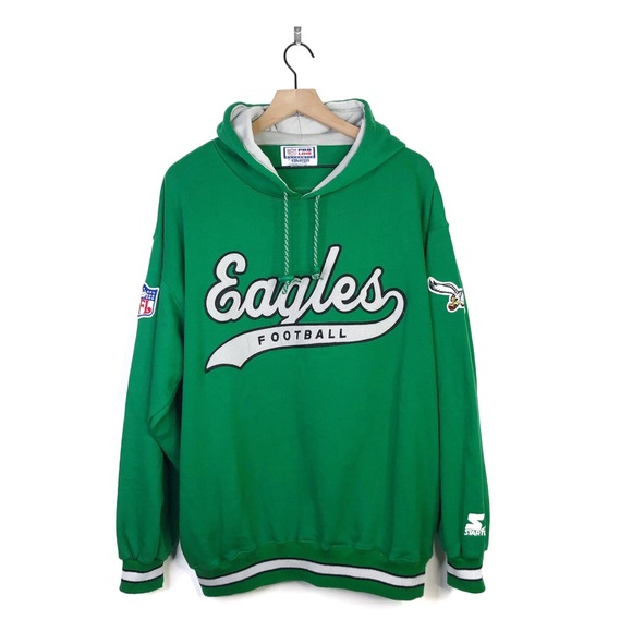 kelly green eagles hoodie